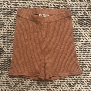 Free people knit shorts